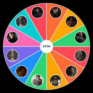 Resident Evil men Random Generator