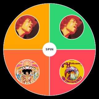 Jimi Hendrix Studio Albums Random Generator