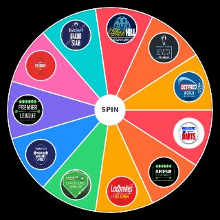 Darts Tournaments Wheel
