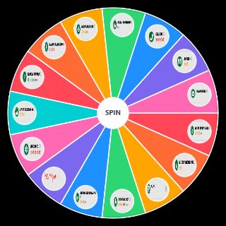 Random Wingstop Flavors Wheel