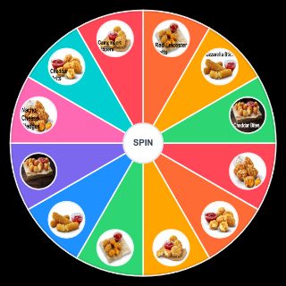 Spin the Wheel: McDonalds Cheese Sides