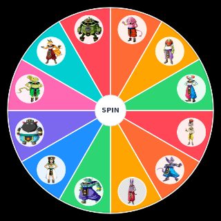 Choose a Random Dragon Ball Super's Gods of Destructions
