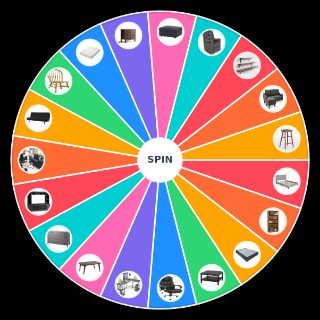Spin the Wheel: Household Furniture