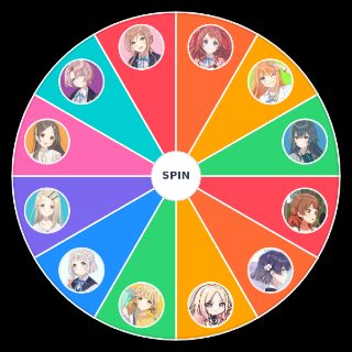 Gakumas Idols + Rivals Wheel