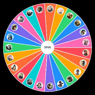 Random Dirty Bomb Characters Wheel