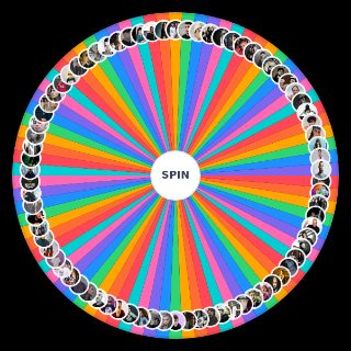 Random Raperos Hispanos Wheel