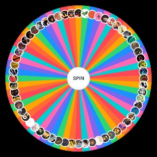 Random Grunge & 90s Alt Albums Wheel