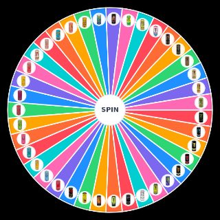 Random Monster Flavours (UK) Wheel