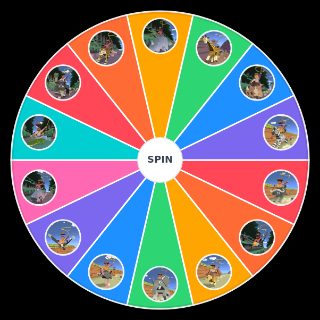 Pick a Random Rodeo stampede animals up to mountains