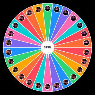 Spin the Wheel: étoile noire LUV RESVAL