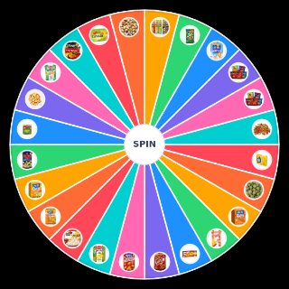Random Gateau d'apero Wheel