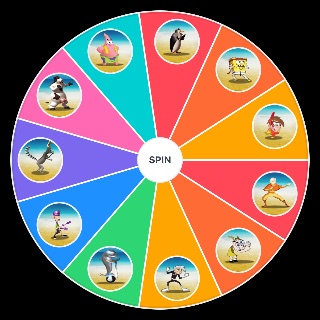 Nickelodeon Super Brawl Summer Wheel