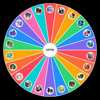 Flight Rising Breed (22 Breeds, to Sandsurges) Wheel