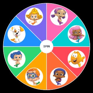 Bubble guppies Wheel