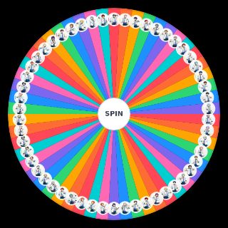 Random Ensemble stars characters Wheel