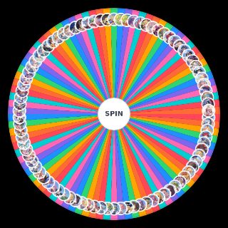 Spin the Wheel: touhou AR characters