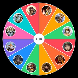 Random Age of mythology Major Gods Picker