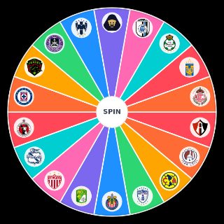 Random Liga MX Wheel