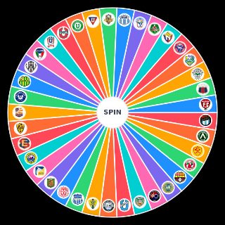 Escudos de los equipos de la LigaPro / Ecuador Wheel