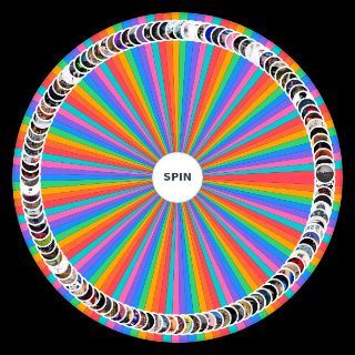 Random 2019 Hip Hop Albums Wheel