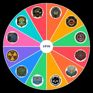 S.T.A.L.K.E.R. Anomaly Factions Wheel