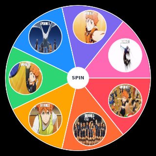 Spin the Wheel: Haikyuu Openings (1 7)