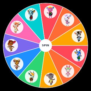 Random Animal Crossing villagers: deer Picker