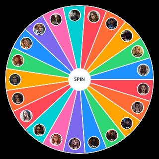 Random ACOTAR Characters Wheel