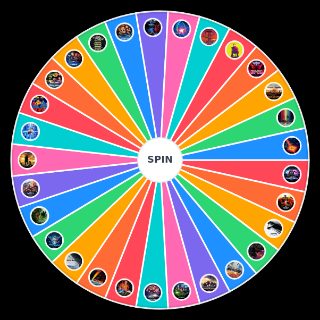 Random Star Trek Shows & Movies (as of 2024) Wheel
