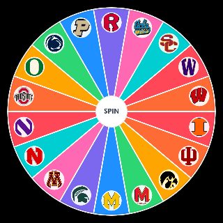 Pick a Random Big Ten Teams (Updated 2024)