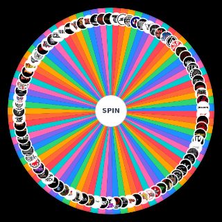 Random Rock/Metal/New Wave bands Wheel