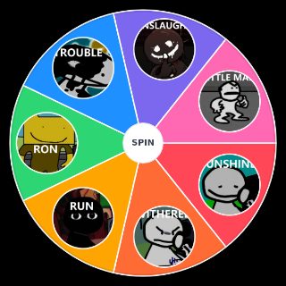 Spin the Wheel: FNF vs Bob all songs (week 1+2+ Little Man)