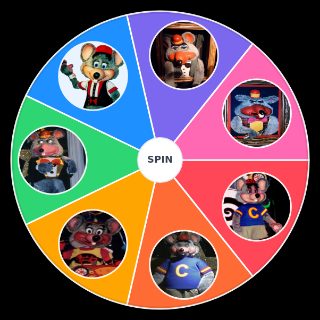 Chuck E. Cheese Animatronic Wheel