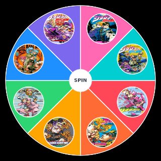 JoJo's Bizarre Adventure Parts Random Generator