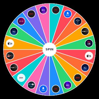 Spin the Wheel: Serviços de Streaming (agosto 2021)