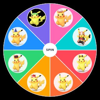 Pick a Random pikachu best skin