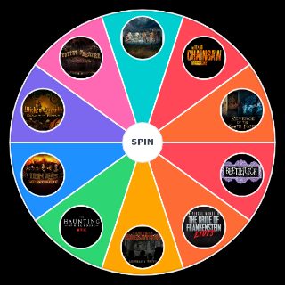 Halloween Horror Nights 30 Random Picker
