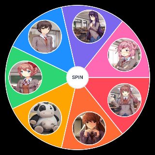 Spin the Wheel: DDLC Characters