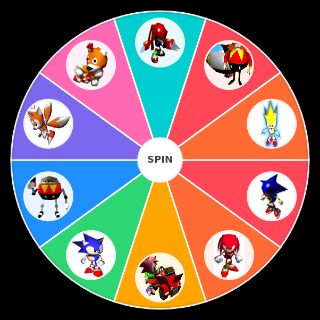 sonic r version 2 Wheel