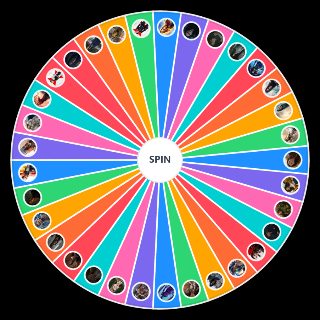 Random UCM Female Characters Wheel