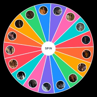 Random TLOU Hbo Series Characters Wheel