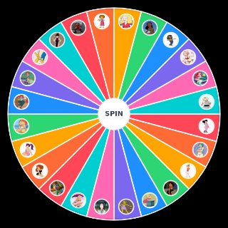 Choose a Random Señoritas de dibujos