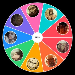 Spin the Wheel: AOT Titans