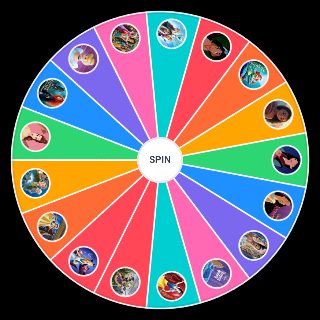 Spin the Wheel: Disney Princess Movies