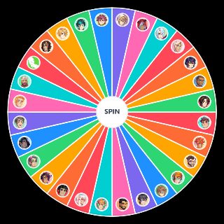 Spin the Wheel: All Blush Blush Characters