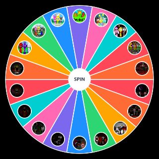 Random Sprunki Mods Wheel
