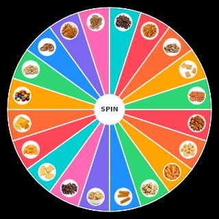 Snack/Trail Mix Pieces Random Picker