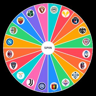 Spin the Wheel: Serie A 25/26 table