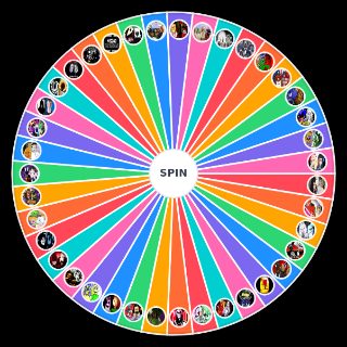 Random 2023 Halloween Rap Battles Wheel