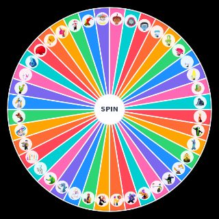 Random NSR Character Wheel